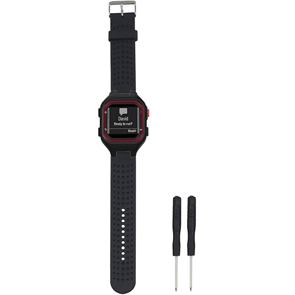 Amazon.com: Band for Garmin Forerunner 25, Soft Silicone